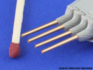 Aber 1/700L-02 Set of 8 pcs 380 mm short barrels for turrets with antiblast covers ships Richelieu, Jean Bart 1/700 – image 3