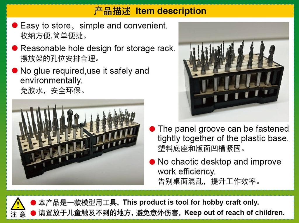 Trumpeter 08036 Model kit tools holder - type C / Uchwyt na narzędzia do modeli - typ C