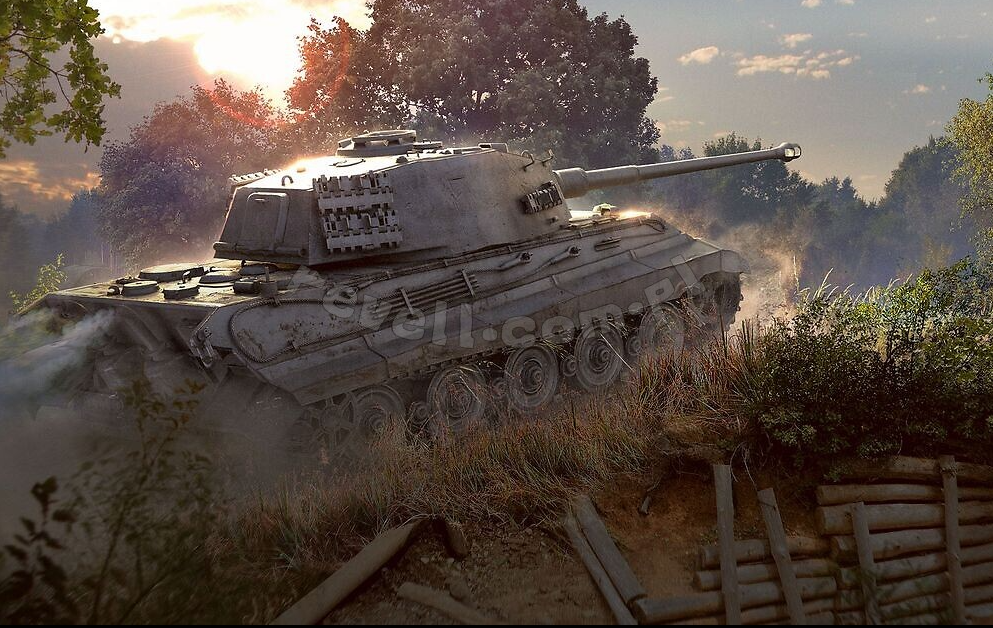 Revell 03503 Tiger II Ausf. B Königstiger World of Tanks 1/72 – imagen 2