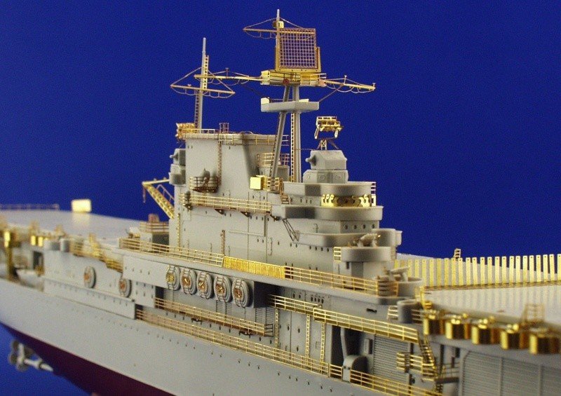 Eduard 53007 US Aircraft Carrier Hornet railings 1/350 Trumpeter – imagen 5