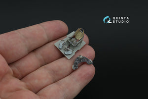 Quinta Studio QD48466 Macchi MC.200 Saetta (Early) 3D-Printed coloured Interior on decal paper (Italeri) 1/48 – imagen 8