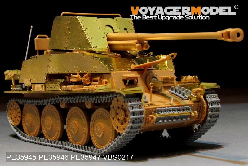 Voyager Model PE35945 WWII German Tank Destroyer Marder III (Sd.Kfz.139)Basic For TAMIYA 35248 1/35 – imagen 2