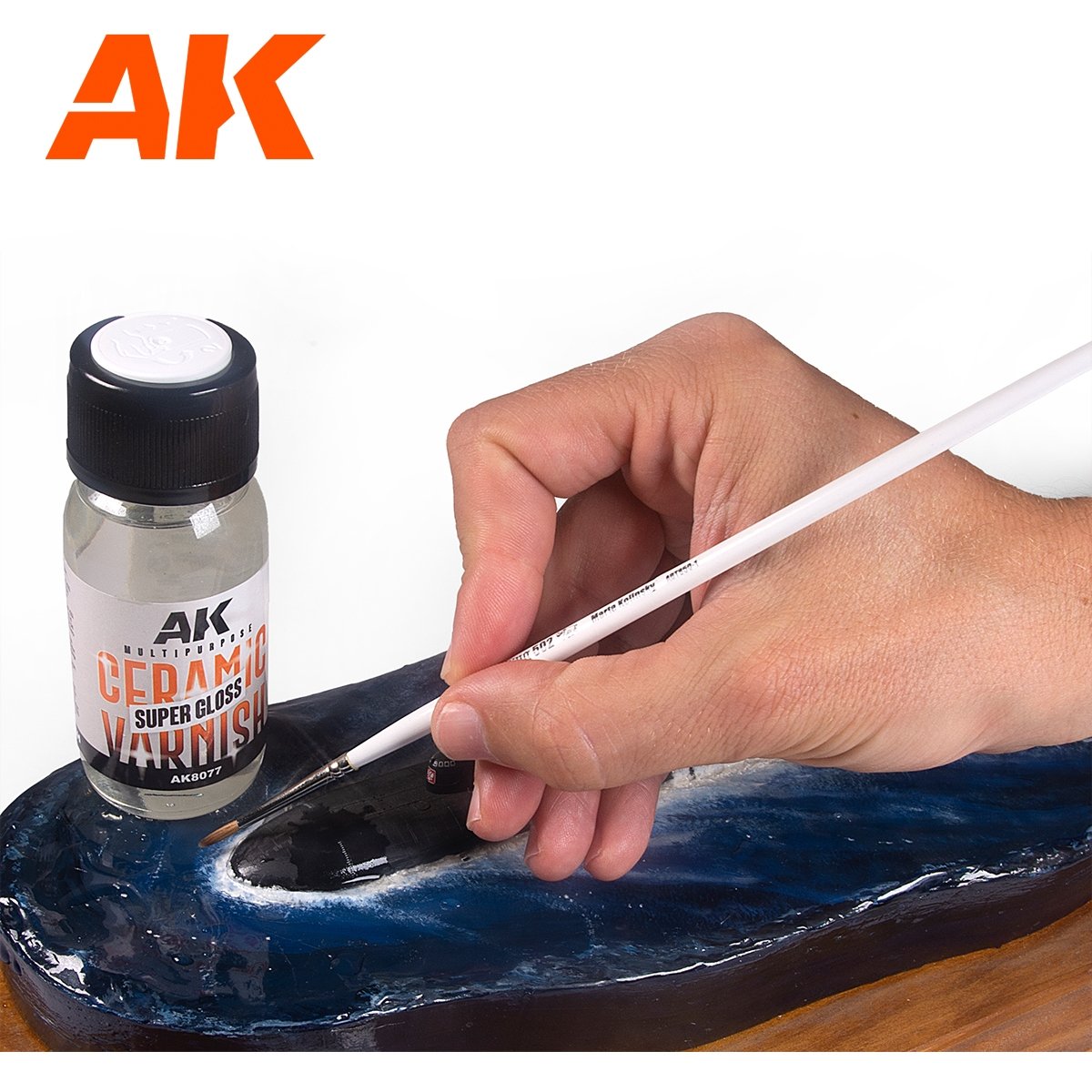 Vernis céramique multi-usages AK Interactive AK8077 (ultra brillant) – image 2
