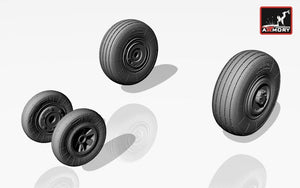 Armory Models AW72014 Mikoyan МiG-23,23P(early) wheels 1/72 – imagen 2