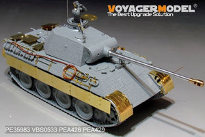 Voyager Model PE35983 WWII German Panther D Tank Late version Basic For TAKOM 2104 1/35 – imagen 11