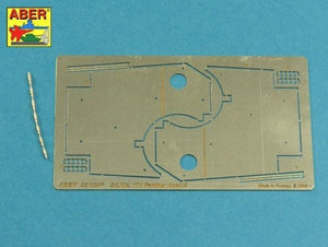 Aber 35A131 Dodatkowe przeciw lotnicze opancerzenie wieży Panter G 1/35 – imagen 2