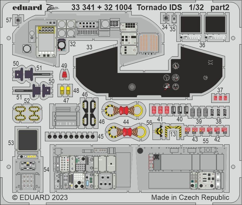 Intérieur Eduard 321004 Tornado IDS ITALERI 1/32  – image 2