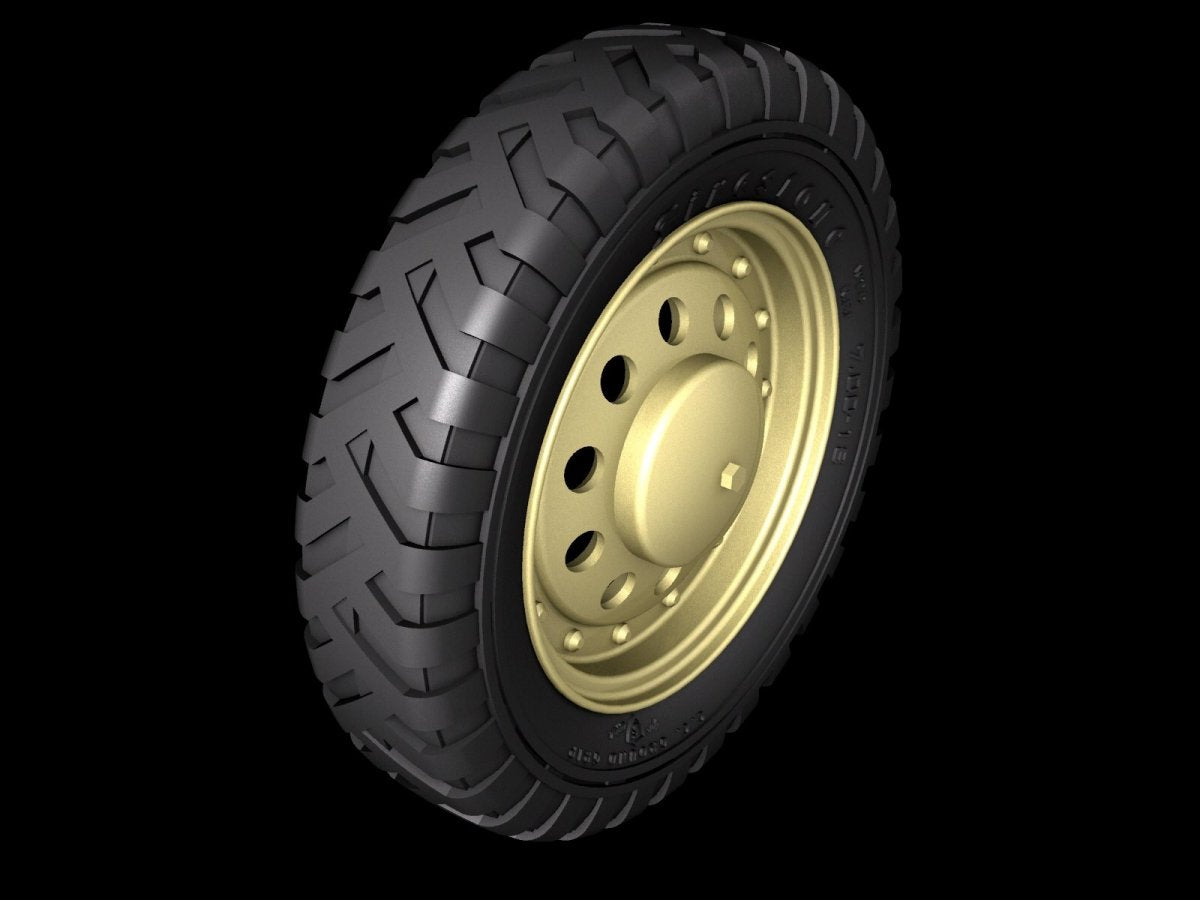Panzer Art RE35-603 Scout car “Dingo” road wheels (Firestone) 1/35 – imagen 2
