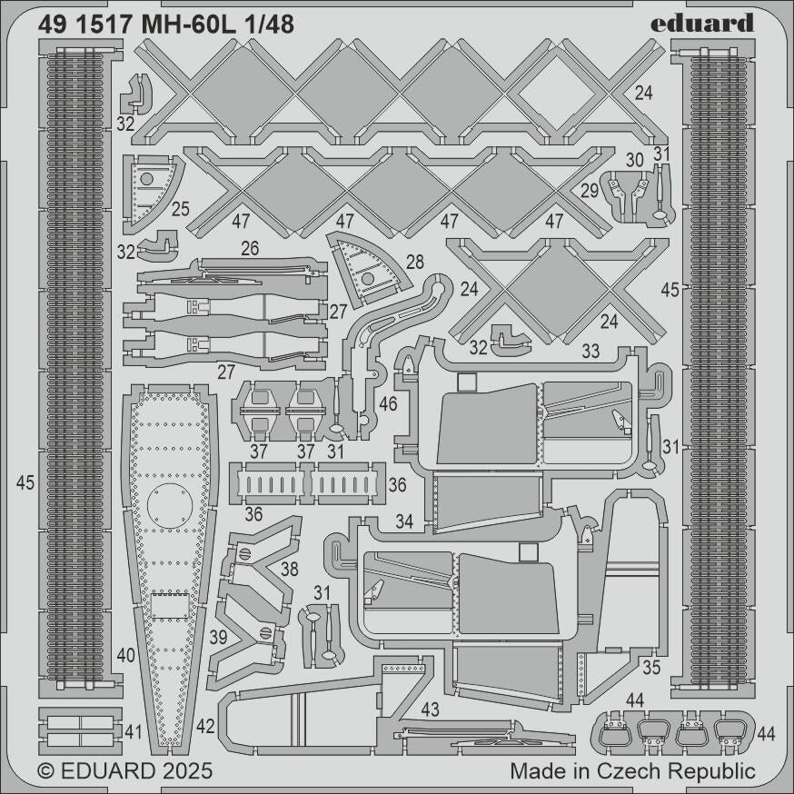 Eduard 491517 MH-60L ICM 1/48 – zdjęcie 2