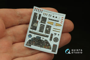 Quinta Studio QD32165 Do 335A-0 3D-Printed &amp;amp; coloured Interior on decal paper (Zoukei-mura) 1/32 – immagine 11