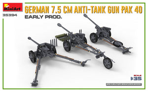 MiniArt 35394 GERMAN 7.5CM ANTI-TANK GUN PAK 40. EARLY PROD 1/35 – Bild 6