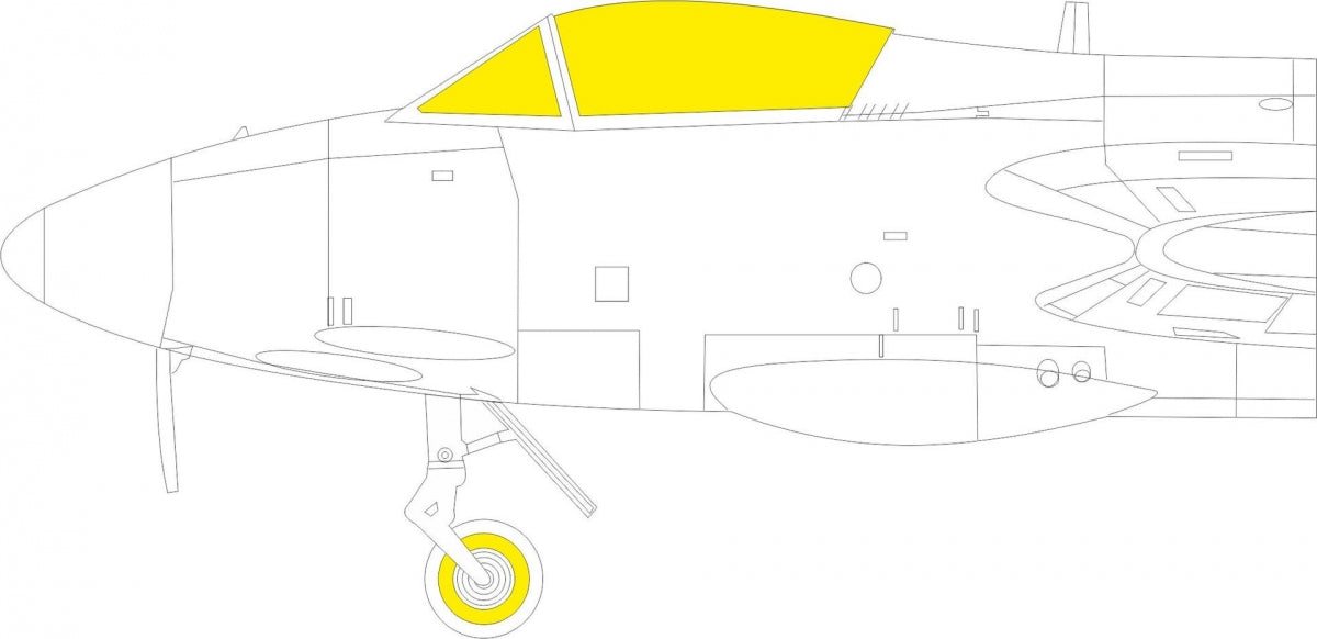 Eduard BIG49391 Hunter FGA.9 AIRFIX 1/48 – imagen 5