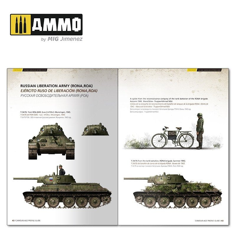 AMMO of Mig Jimenez 6145 T-34 Colors. T-34 Tank Camouflage Patterns in WWII (Multilingual) – Bild 6
