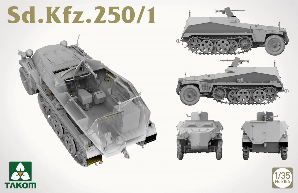Takom 2184 Sd.Kfz.250/1 1/35 – imagen 4