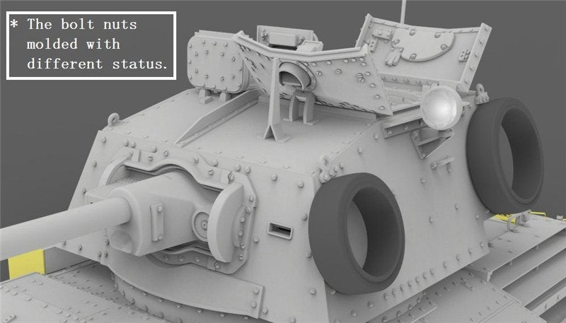Gecko Models 35GM0001 CRUISER TANK MK.II ACS AVEC INTÉRIEUR (1/35) – image 14