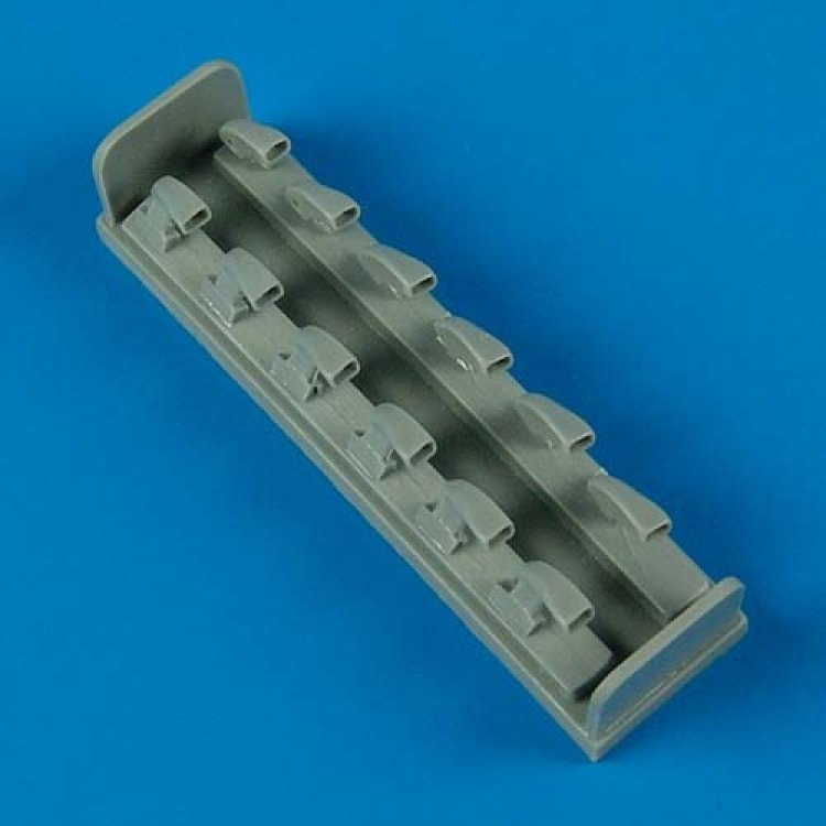Échappement Quickboost QB48414 pour BF 109F Zvezda 1/48