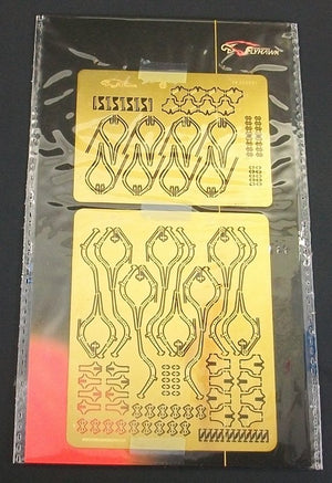 Flyhawk FH350001 Varyag Cruiser 1904 Detail Set for Zvezda 9014 1/350 – zdjęcie 5