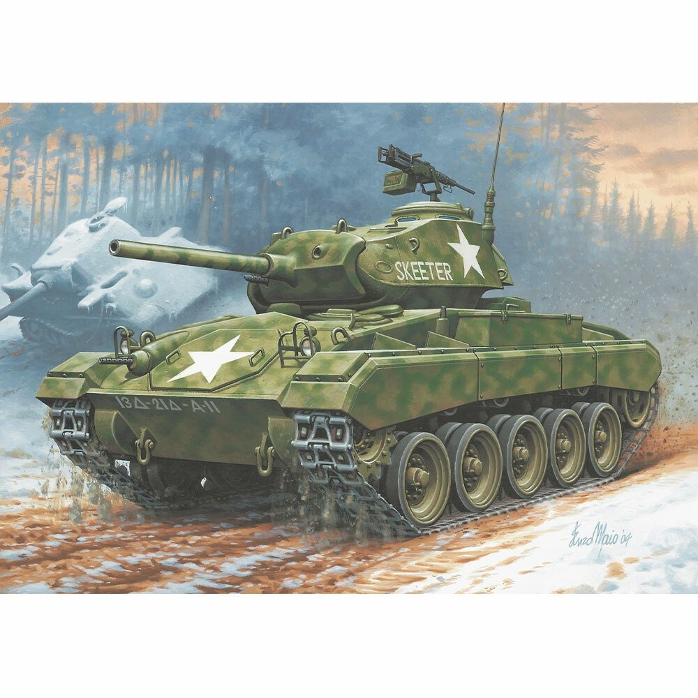 Revell 03323 M24 Chaffee 1/76 – image 4