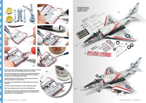 AK-Interactive AK2939 ACES HIGH MONOGRAPHIC SERIES: SKYHAWK (English / Spanish) – immagine 4