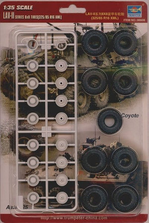Trumpeter 06608 LAV Series 8x8 Tires (325/85 R16 XML) 1/35 – imagen 2