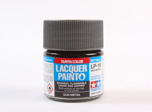Tamiya 82119 LP-19 Gun metal 10ml – imagen 3