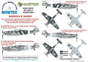 Montex KAM32051 Bf-109G6 (Italy) 1/32