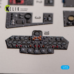 KELIK K72148 Décalcomanies 3D pour cockpit avant et intérieur de la maquette Airfix au 1/72 du Vickers Valiant B(PR)K.1 – image 3