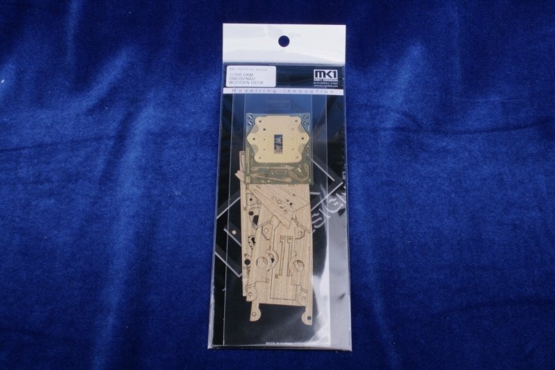 MK1 Design MD-70019 GNEISENAU WOODEN DECK for TAMIYA 1/700 – immagine 2