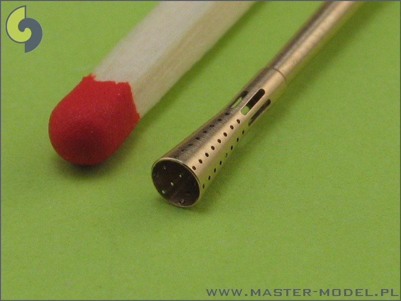 Master AM-48-024 German aircraft cannon 3,7cm Flak 18 gun barrels (2pcs) 1/48 – imagen 5