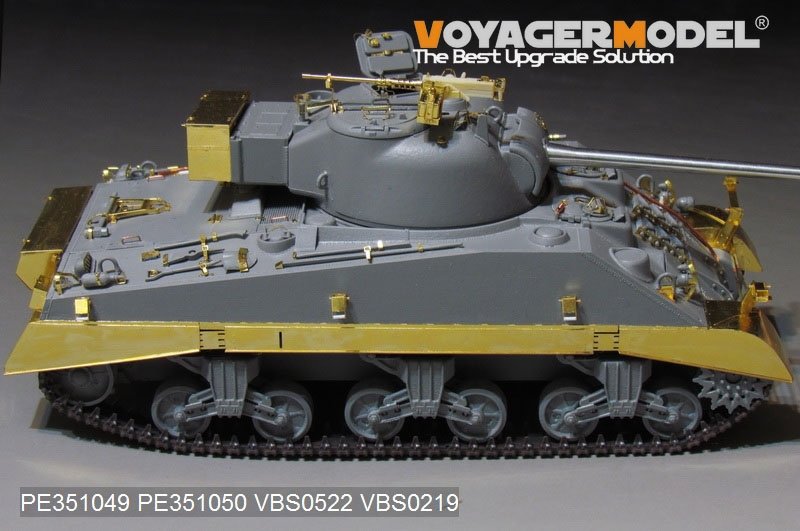 Voyager Model PE351050 WWII UK Sherman VC Firefly Track Covers For R.F.M 5038 1/35 – imagen 5