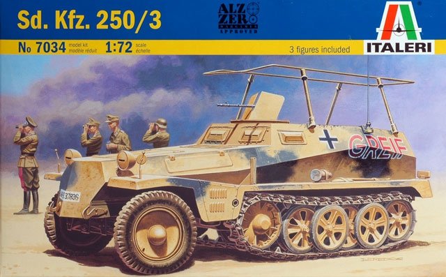 Italeri 7034 Sd. Kfz. 250/3 1/72 – Bild 2