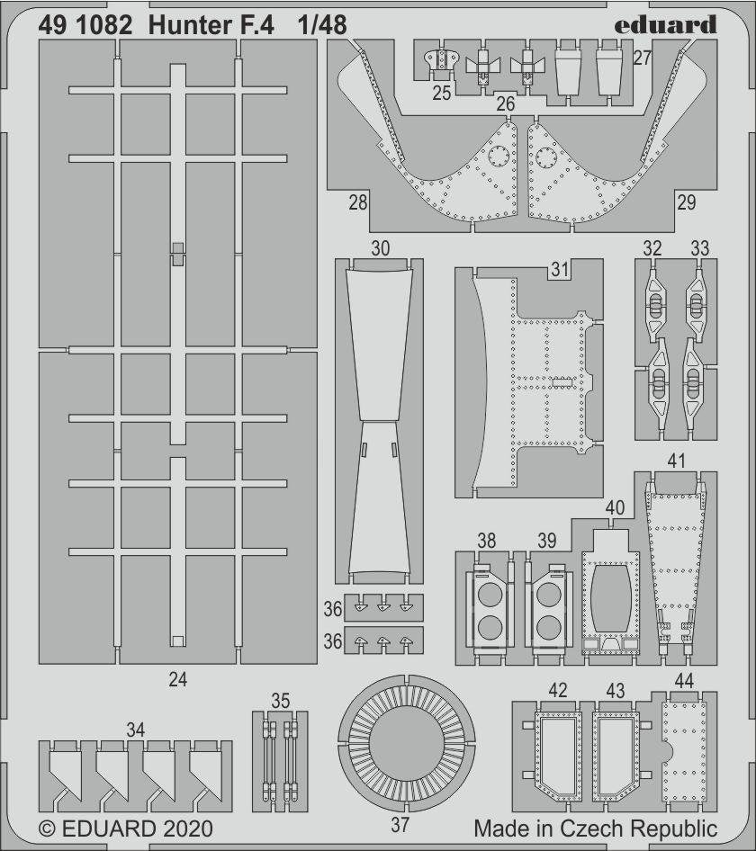 Eduard 491082 Hunter F.4 1/48 AIRFIX – immagine 2