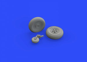 Eduard 648412 Typhoon Mk. Ib wheels early EDUARD, HASEGAWA 1/48 – imagen 3
