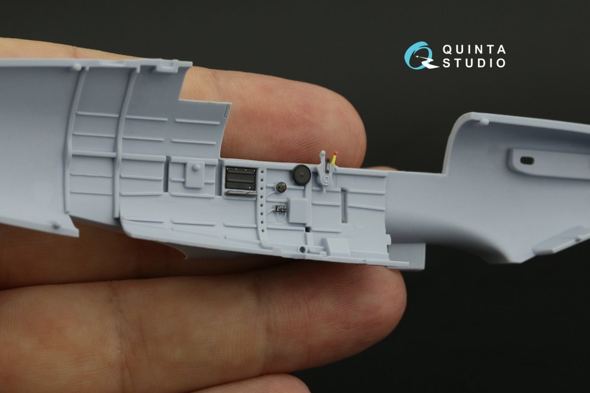 Quinta Studio QD48135 Spitfire Mk.V 3D-Printed &amp;amp; coloured Interior on decal paper (Airfix) 1/48 – immagine 9