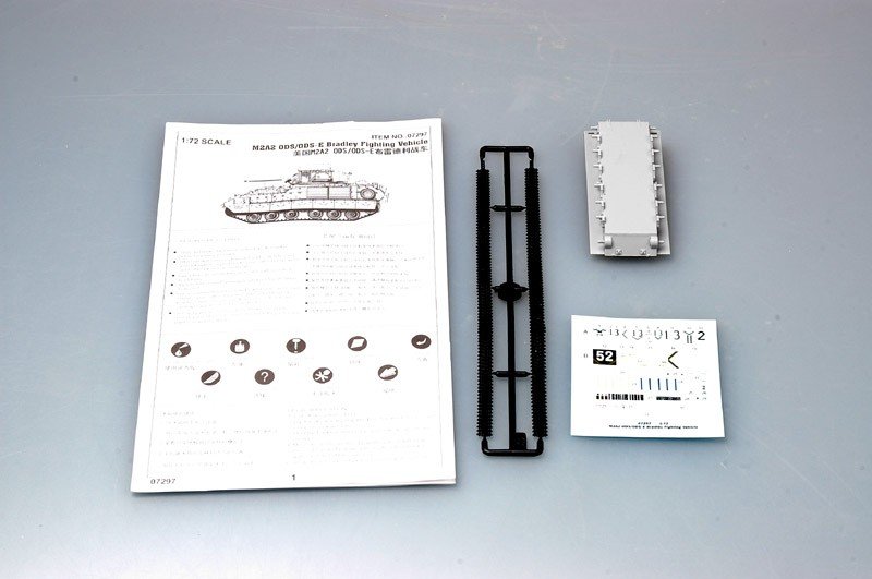 Trumpeter 07297 M2A2 ODS/ODS-E Bradley Fighting Vehicle 1/72 – imagen 3