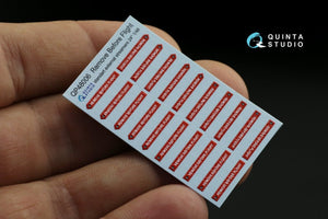 Quinta Studio QP48006 &amp;quot;Remove Before Flight&amp;quot; standard external streamer 24&amp;quot;, 20 Pcs 1/48 – image 8