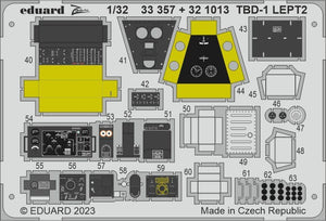 Eduard BIG33157 TBD-1 TROMPETTE 1/32 – image 5