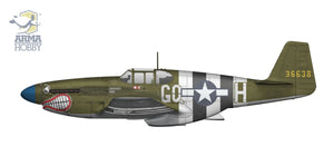 Arma Hobby 70069 P-51 B Mustang Deluxe Set 1/72 – immagine 7