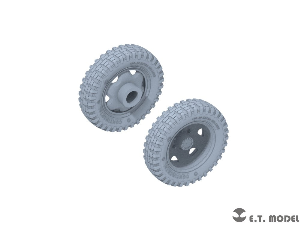 E.T. Model P35-137 WWII German Steyr Type1500A/1500A-1 Sagged wheels For TAMIYA Kit 1/35 – imagen 4
