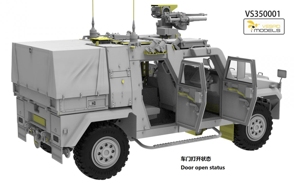 Vespid Models VS350001S German Utility Vehicle 2011 Production Eagle IV ( DELUX EDITION ) 1/35 – immagine 10