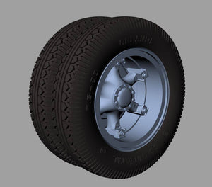 Panzer Art RE35-517 Renault AHN road wheels (Continental) 1/35 – imagen 2