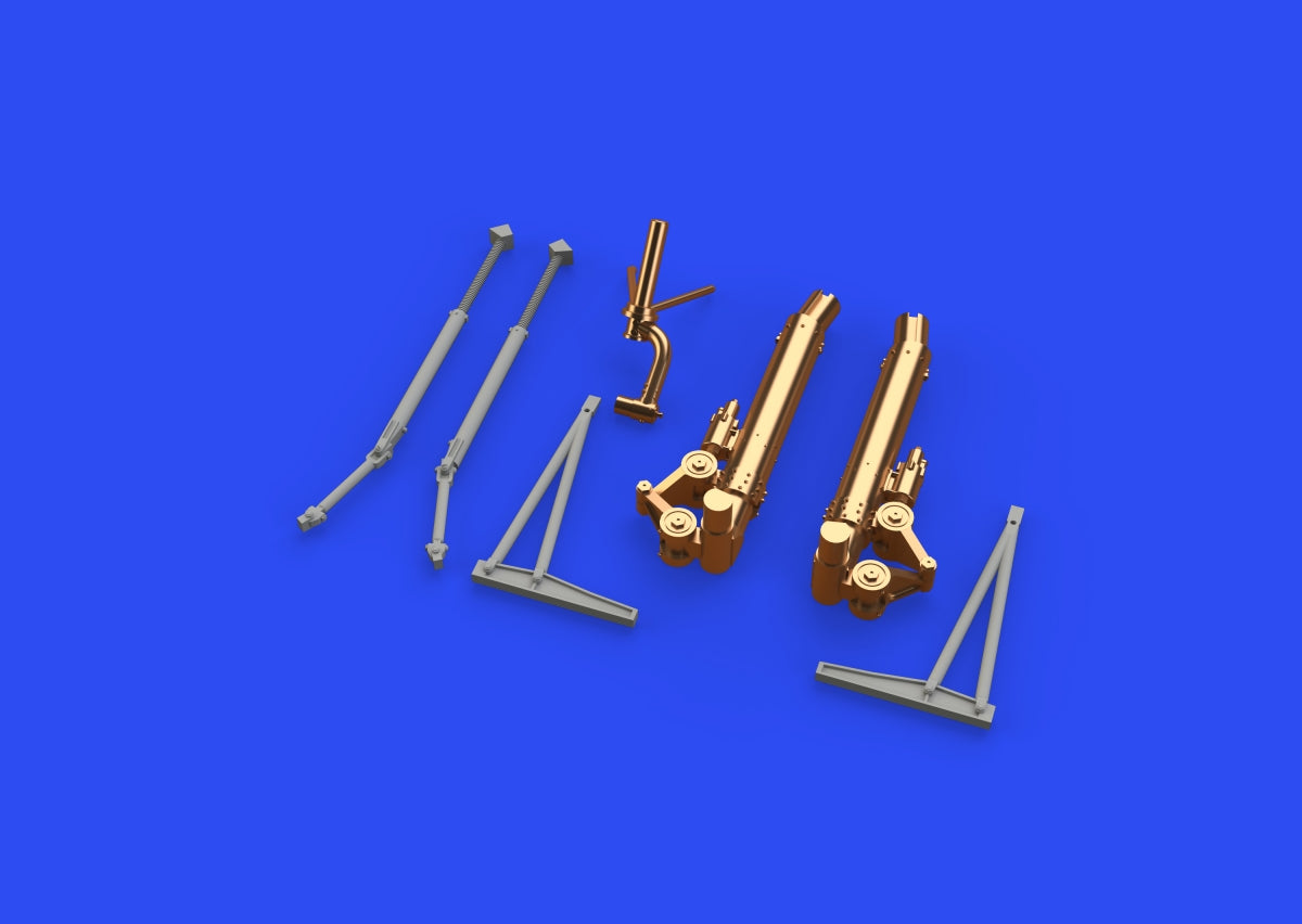 Eduard 6481022 B-17F undercarriage legs BRONZE EDUARD 1/48 – immagine 2
