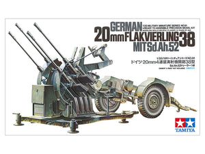 Tamiya 35091 20mm Flakvierling 38 MITSd.Ah.52 1/35 – image 2