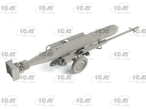 ICM 48404 WWII German Torpedo Trailer 1/48 – imagen 3