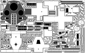Pontos 23007F1 HMS RODNEY 1942 Detail Up Set 1/200 – imagen 23