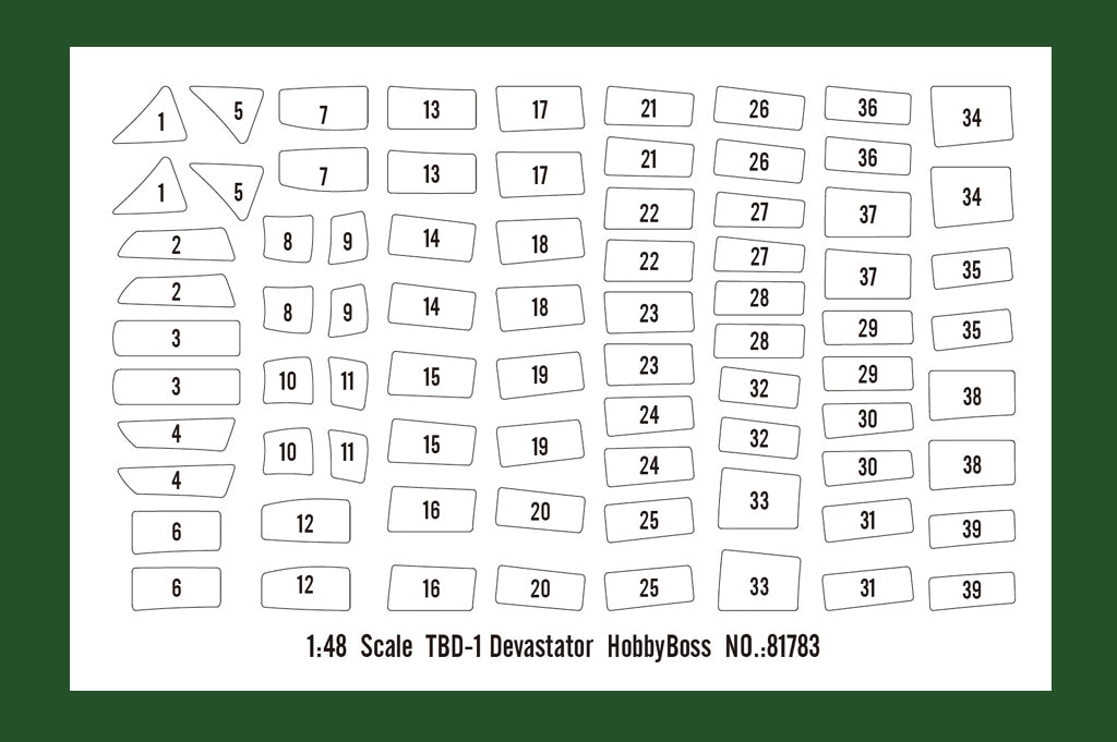 Hobby Boss 81783 TBD-1 Dévastateur 1/48 – image 6