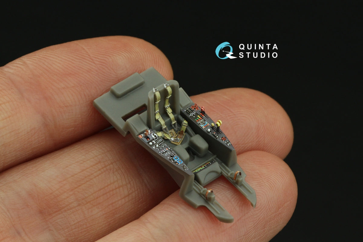 Quinta Studio QD72141 Me 410 3D-Printed coloured Interior on decal paper (Airfix) 1/72 – imagen 7