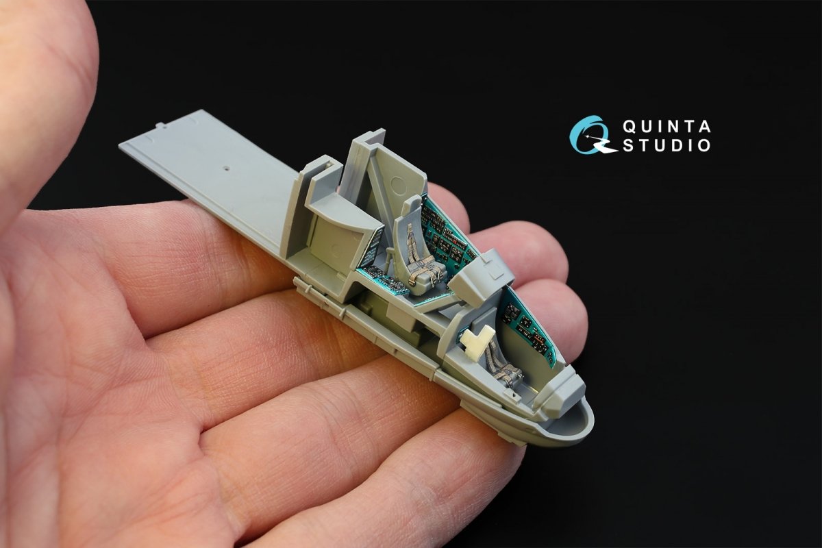 Quinta Studio QD72018 Mi-24P 3D-Printed &amp;amp; coloured Interior on decal paper (for Zvezda kit) 1/72 – imagen 5