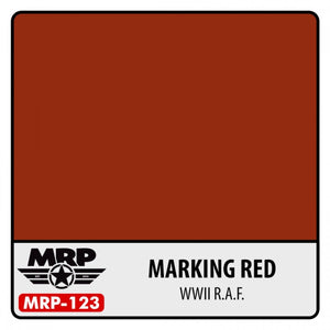 MR. Paint MRP-123 MARKING RED WWII RAF 30ml