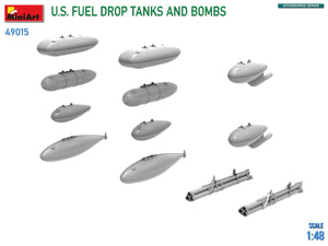 MiniArt 49015 U.S. FUEL DROP TANKS AND BOMBS 1/48 – zdjęcie 4